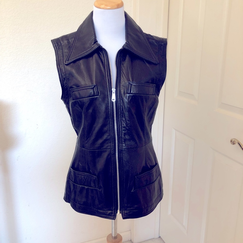 Soft Leather Vest